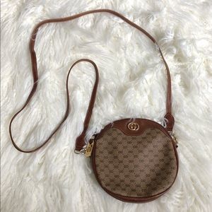 Gucci Vintage Coated Canvas GG Mini Crossbody